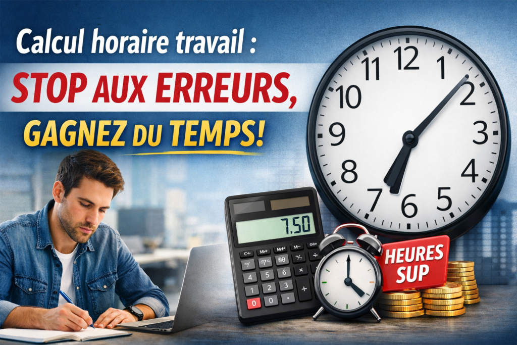 Calcul horaire travail