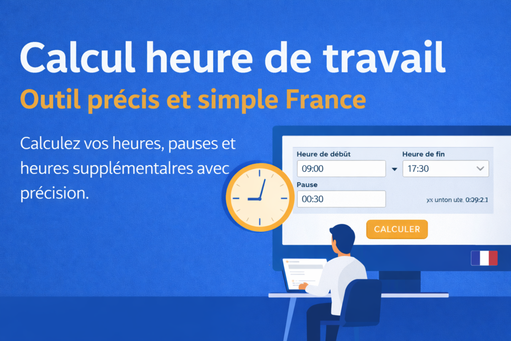calcul heure de travail