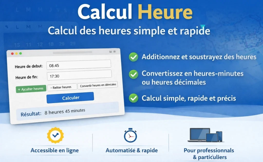 Calcul Heure
