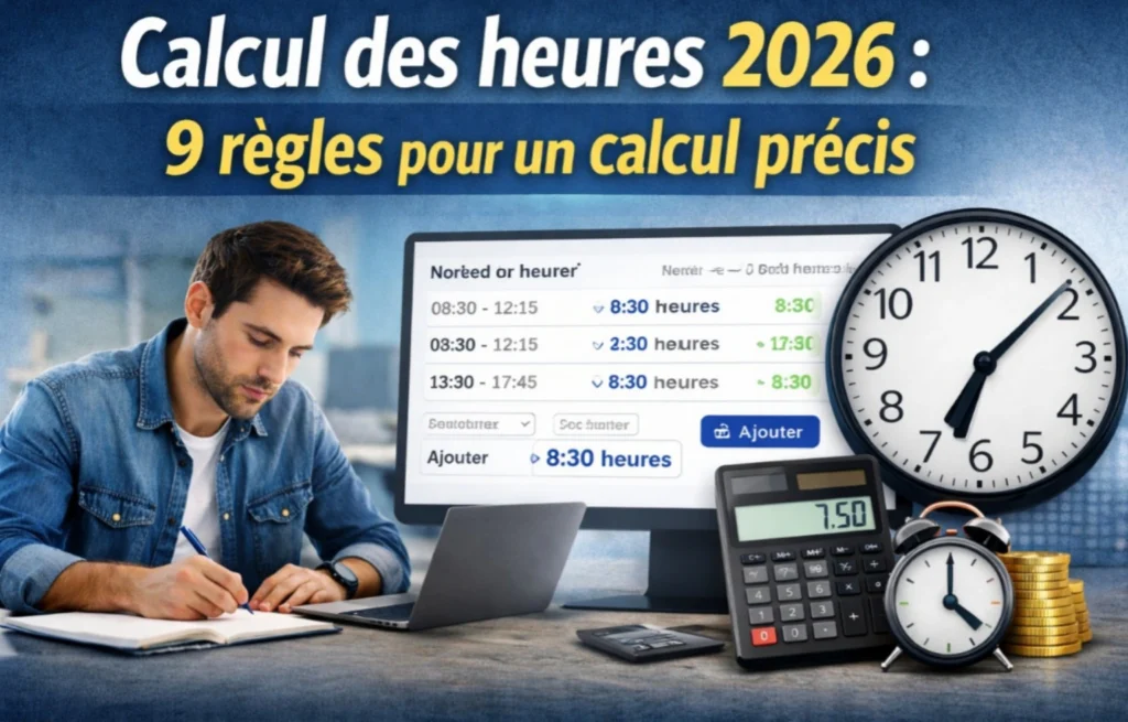 calcul des heures