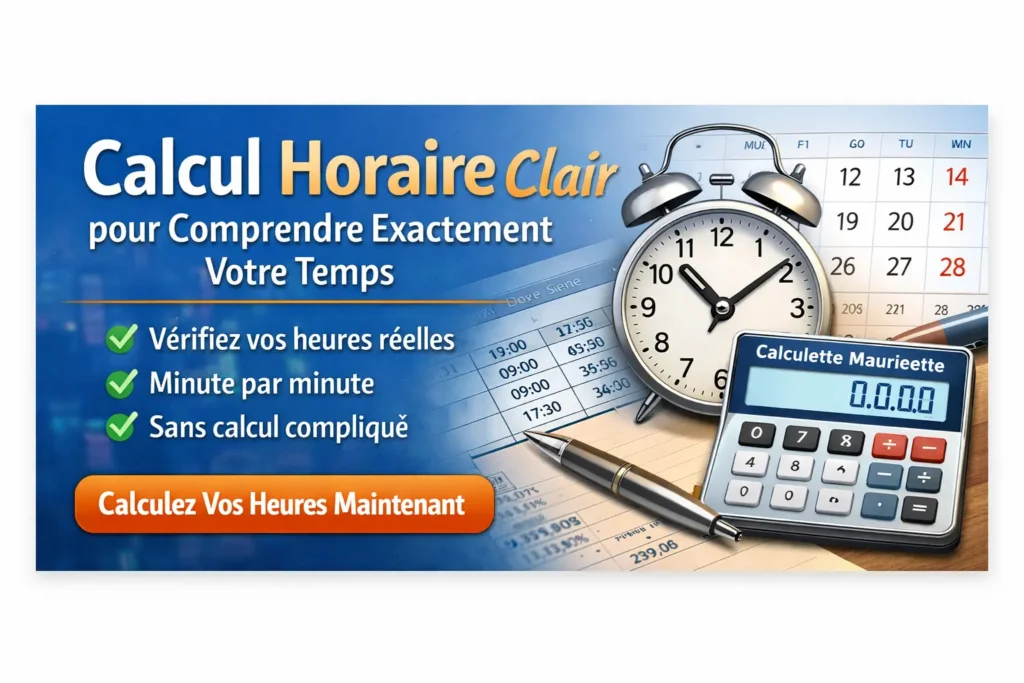 calcul horaire