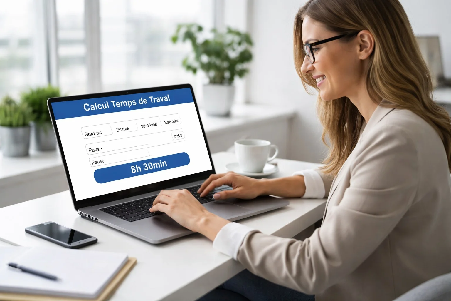 Calcul Temps de Travail en Ligne Gratuit en France 2026